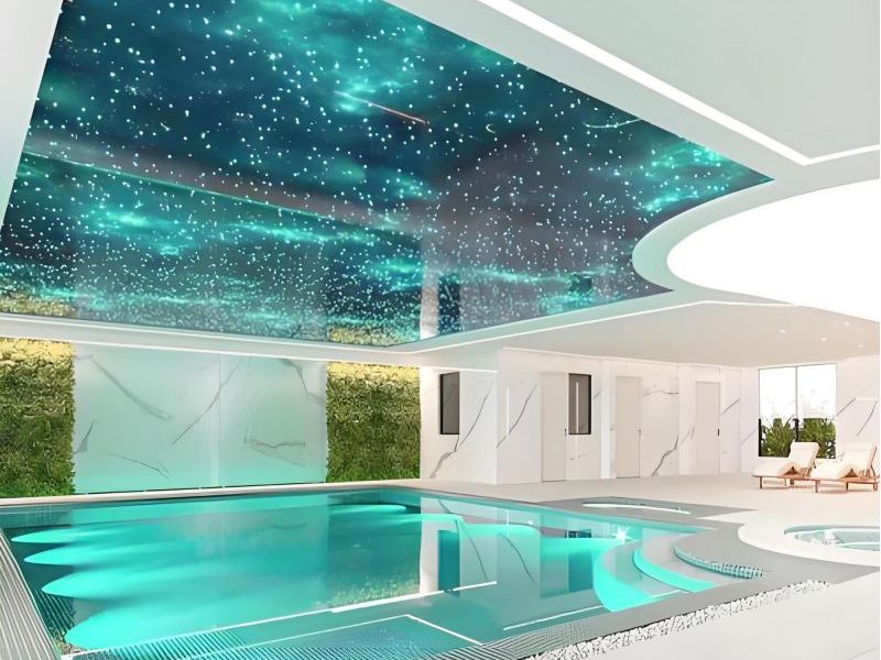 泳池游泳馆星空顶定制安装