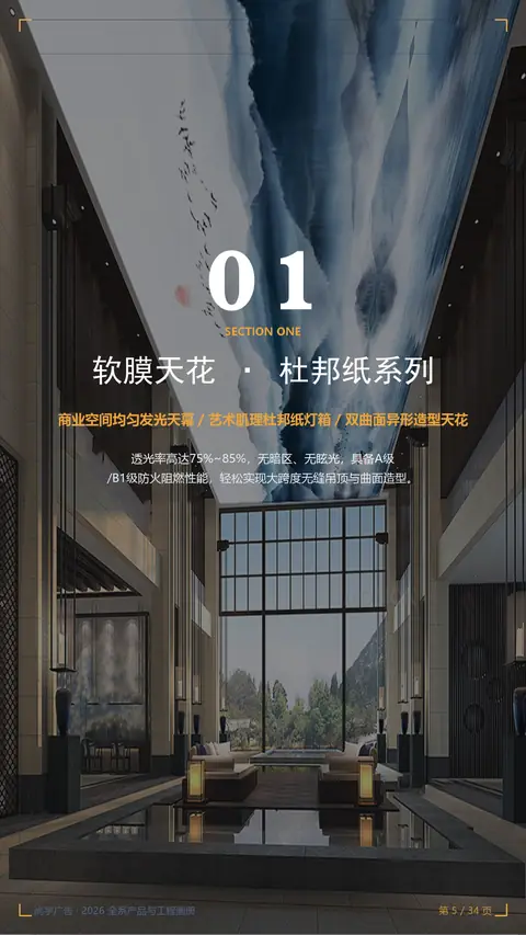 软膜天花杜邦纸系列